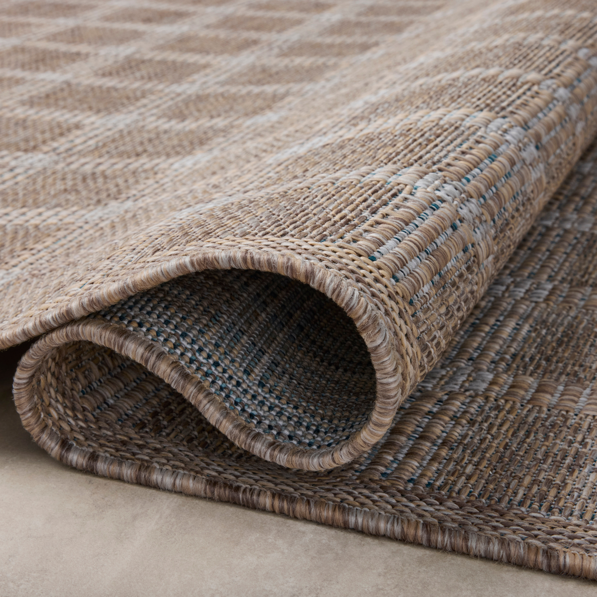 Topanga (Amber Lewis × Loloi) TOP-01 Indoor/Outdoor Rug [Natural/Bone]