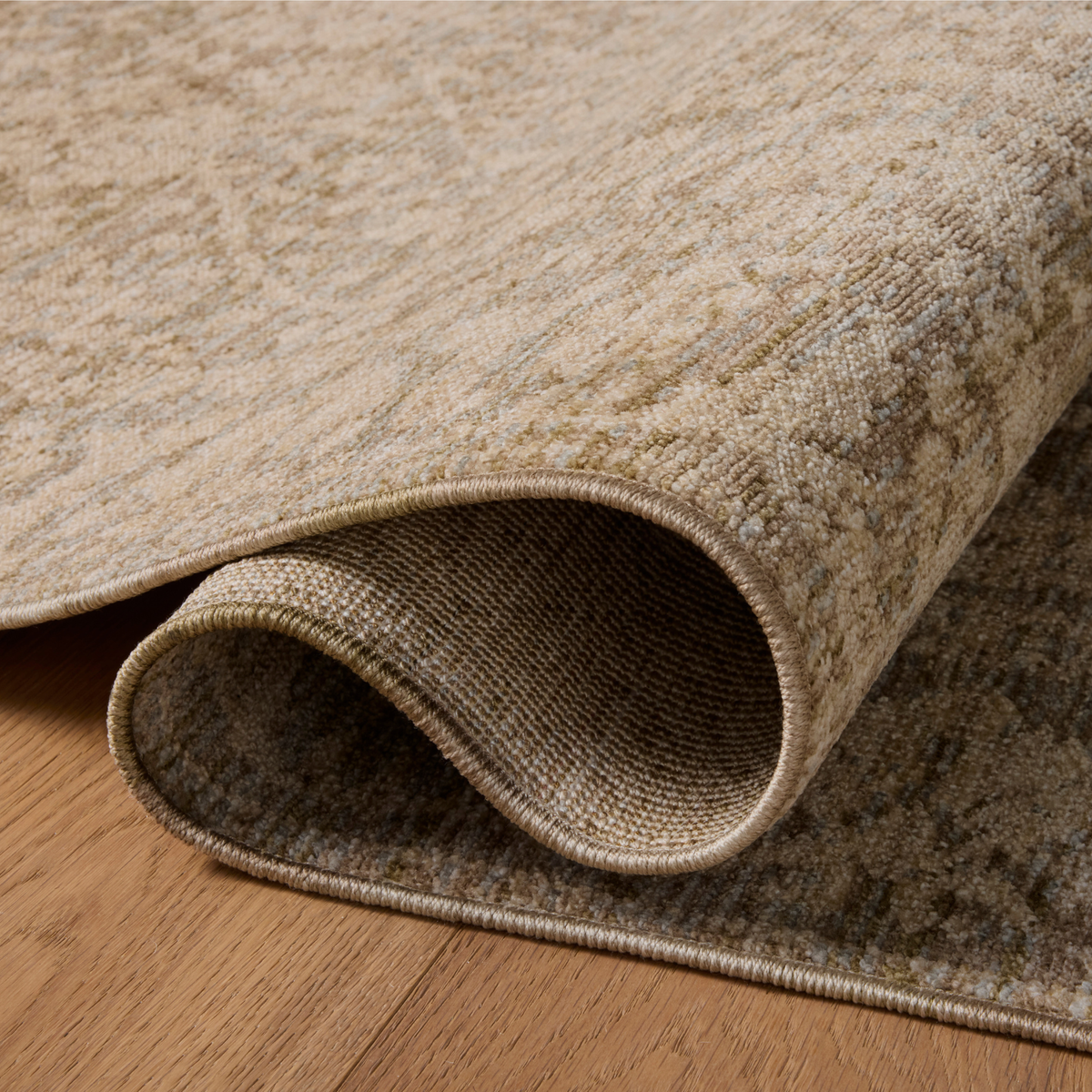 Miriam (Chris Loves Julia × Loloi) MIR-01 Rug [Slate/Natural]