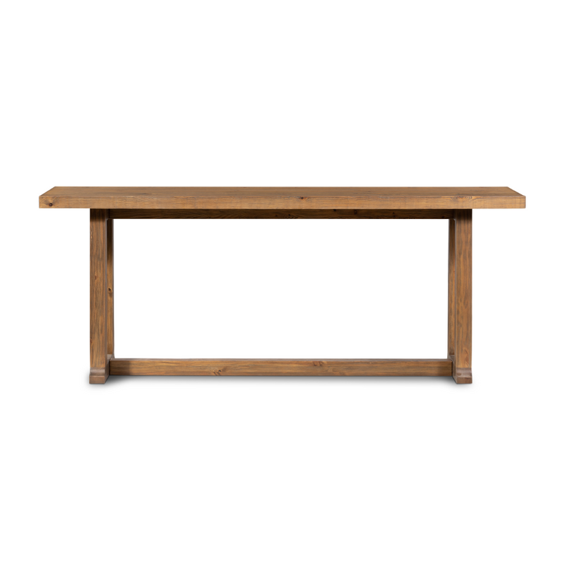 Oren Console Table - Waxed Pine