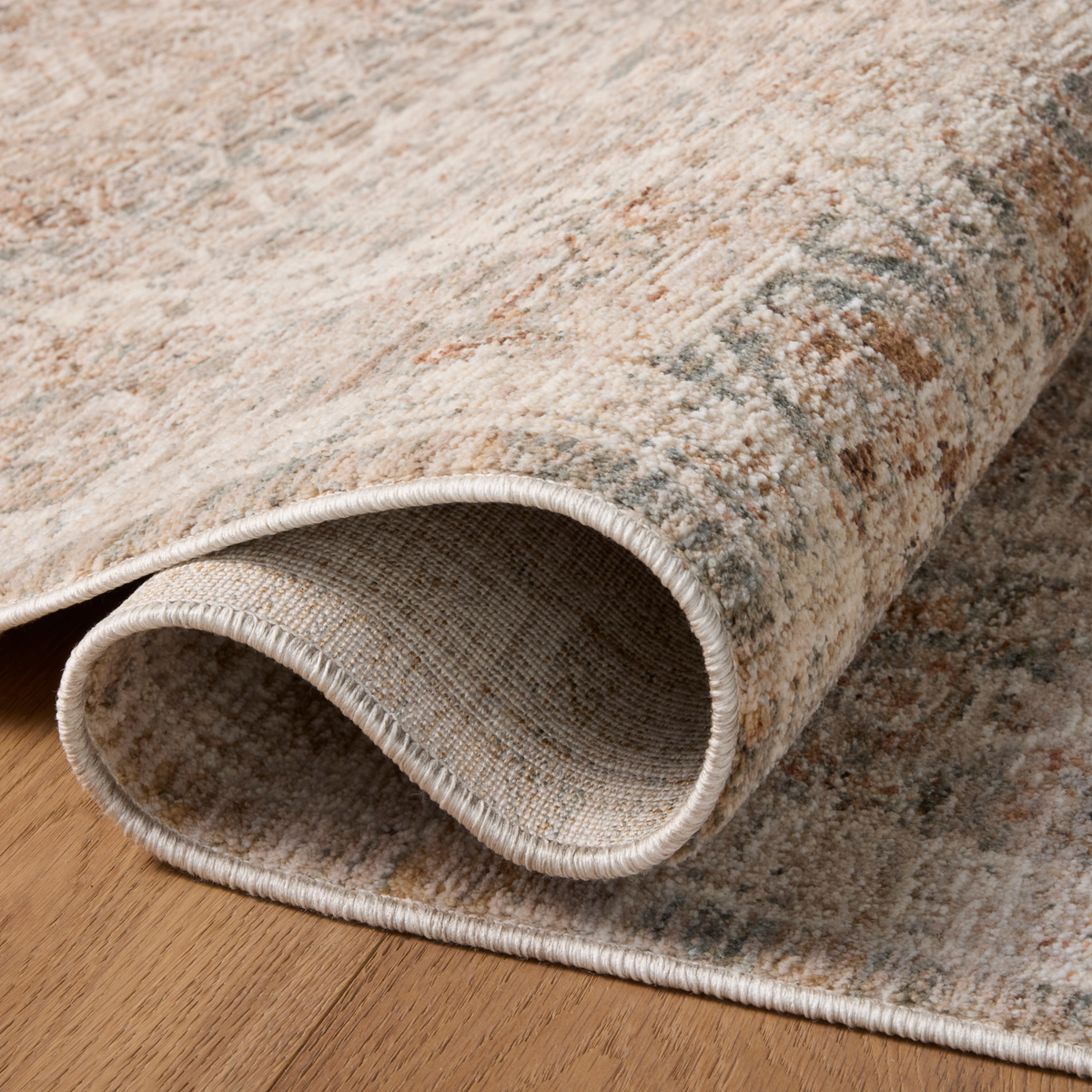 Doris (Chris Loves Julia × Loloi) DRS-06 Rug [Mist/Clay]