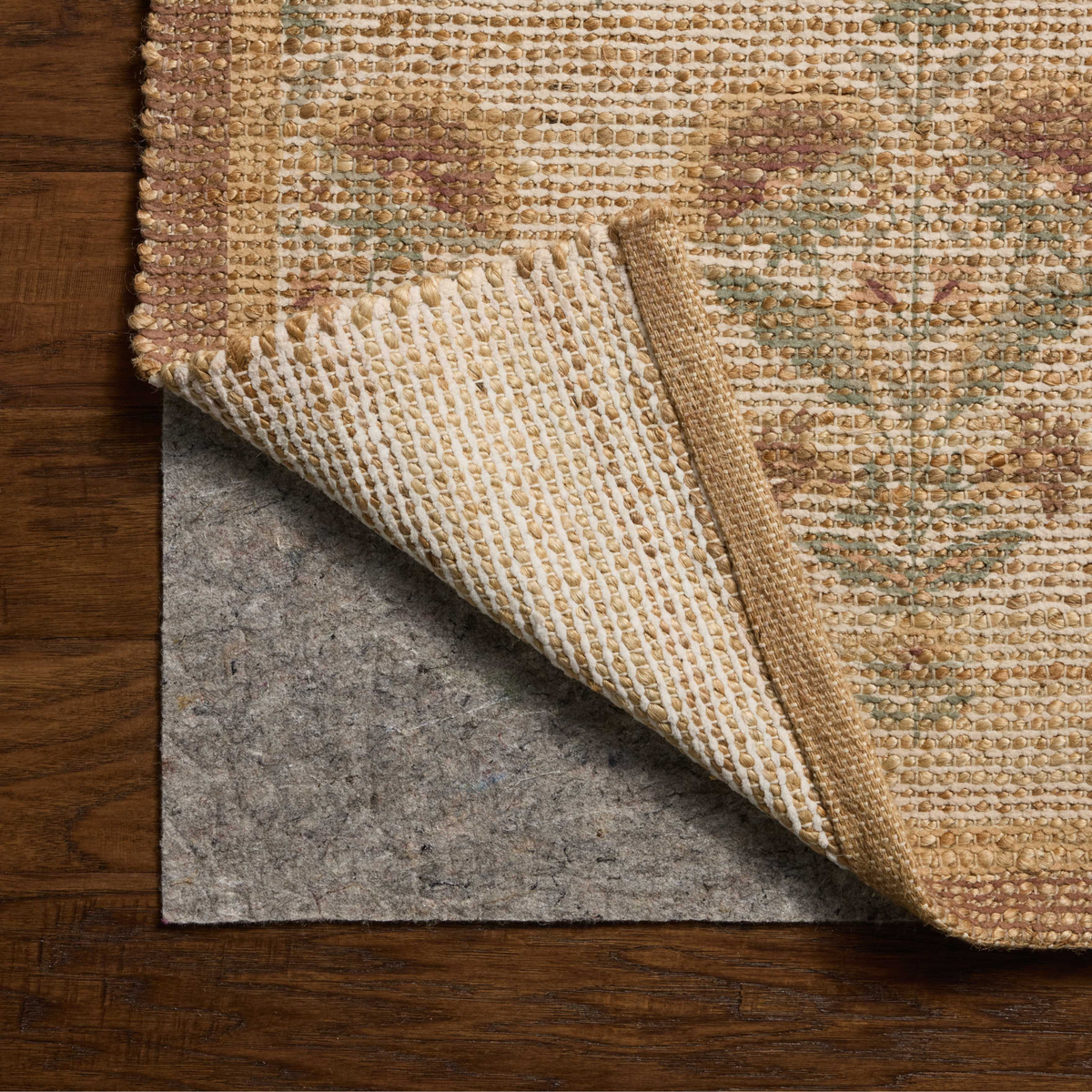 Rue (Chris Loves Julia × Loloi) RUE-01 Rug [Wheat/Sage]