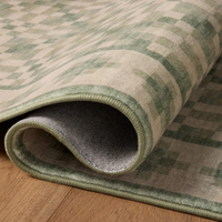 Bobby (Chris Loves Julia × Loloi) BOB-01 Rug [Beige/Green]