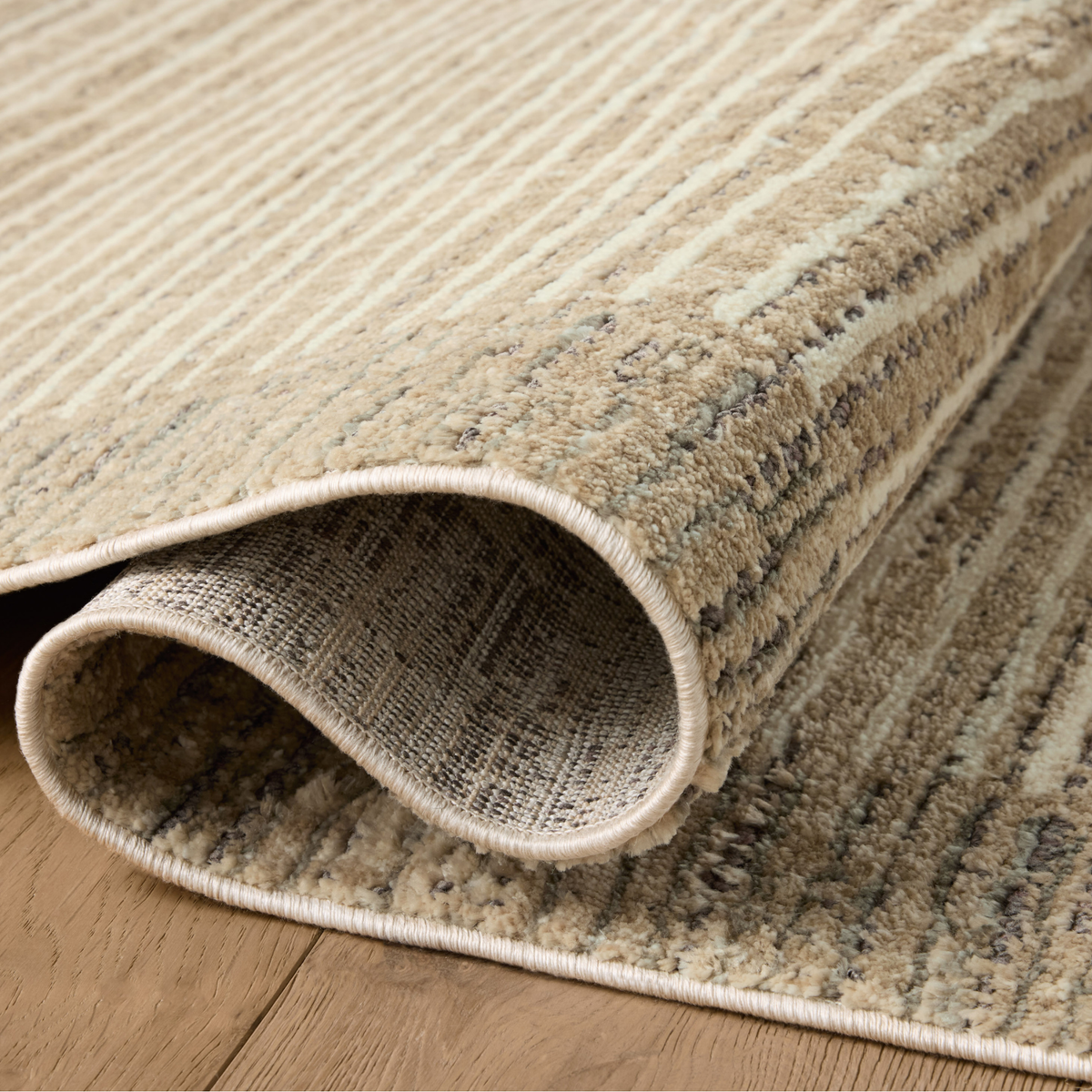 Bleecker BLE-02 (Jeremiah Brent × Loloi) Rug [Sand/Ivoryl]