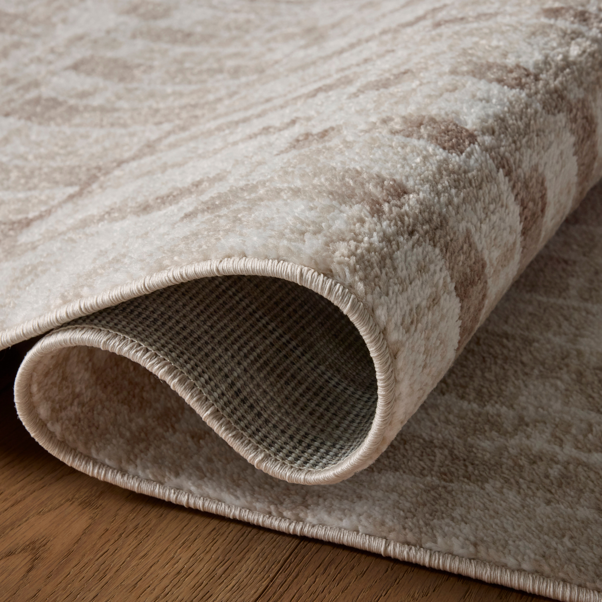 Lune LUN-02 Rug [Ivory/Mushroom]