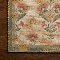 Rue (Chris Loves Julia × Loloi) RUE-01 Rug [Sage/Blush]