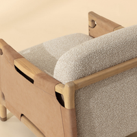 Constantine Lounge Chair in Light Oak