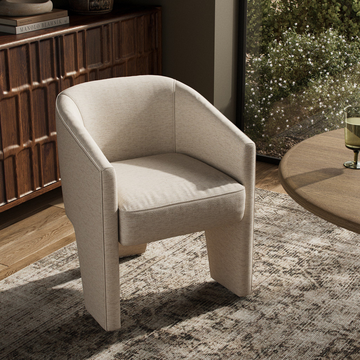Fae Dining Chair [Crypton Performance Fabric]