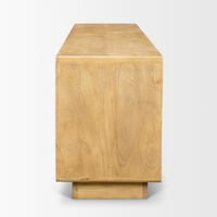 Valterra 6-Door Media Console /w Travertine
