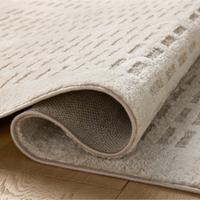 Monty (Amber Lewis × Loloi) MOT-03 Rug [Ivory/Beige]