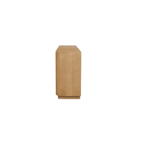 Serrin Wooden Sideboard /w Travertine