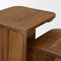 Lucan Reclaimed Wood Nesting End Table Set