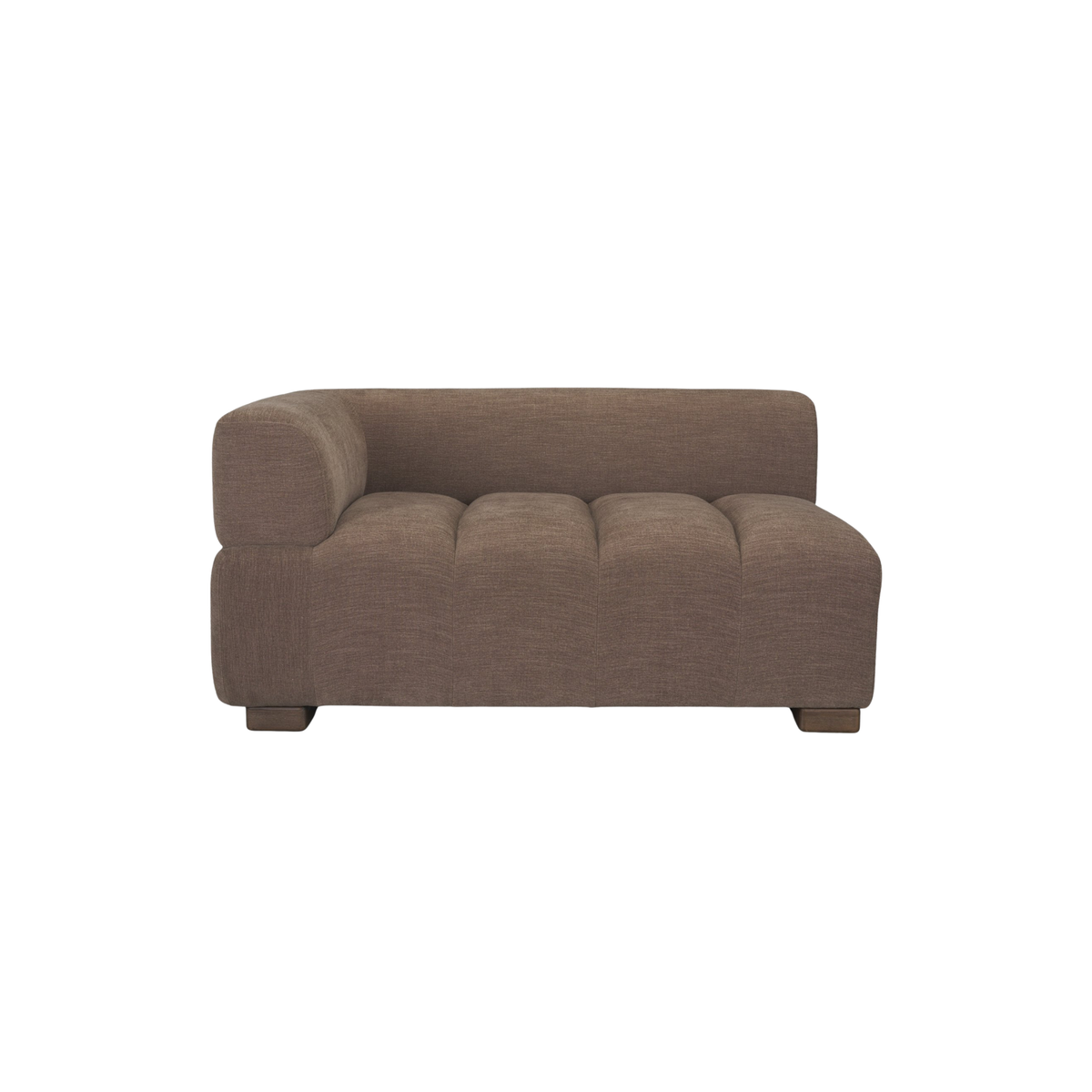 Warner Channel 2-Piece Sofa Set [Brown]