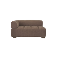 Warner Channel 2-Piece Sofa Set [Brown]