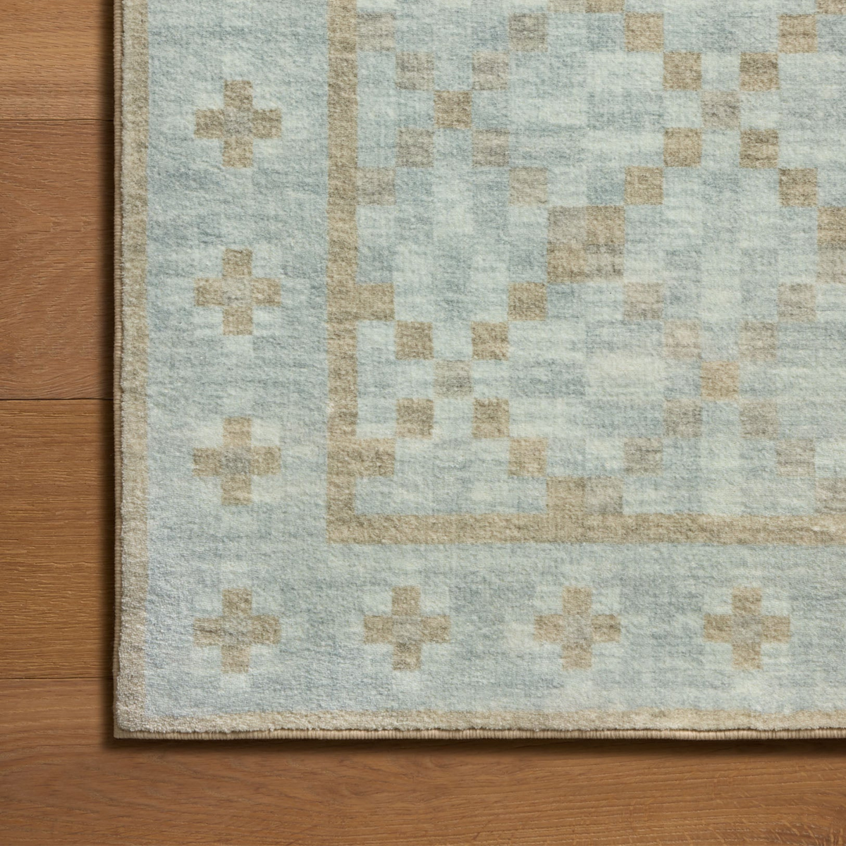 Bobby (Chris Loves Julia × Loloi) BOB-01 Rug [Spa/Khaki]