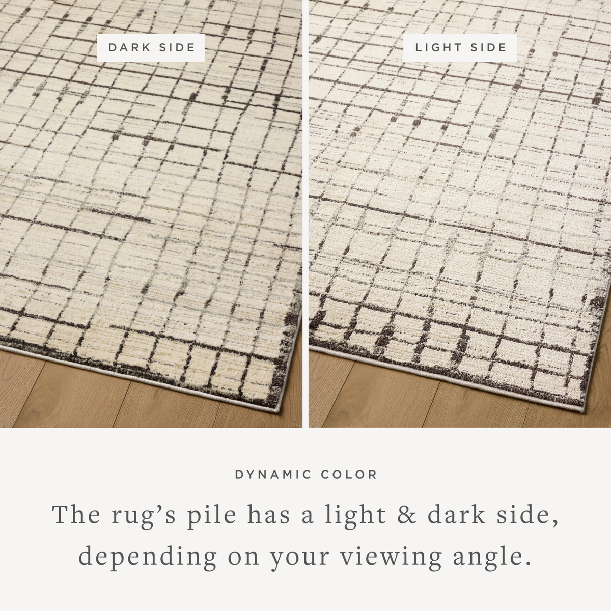Bleecker BLE-01 (Jeremiah Brent × Loloi) Rug [Ivory/Charcoal]