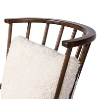 Graham Chair [Faux Shearling]