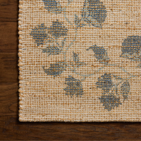Rue (Chris Loves Julia × Loloi) RUE-05 Rug [Natural/Denim]