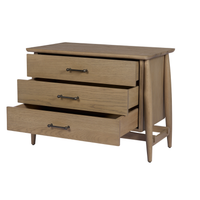 Hollis 3-Drawer Nightstand
