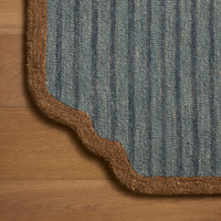 Emmeline (Chris Loves Julia × Loloi) EML-01 Rug [Denim/Bronze]