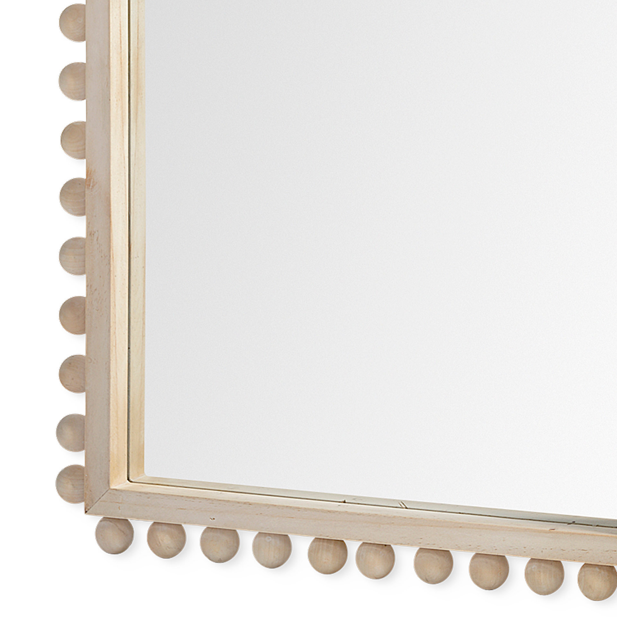 Leeds Arch Wood Mirror [23"W x 35"H]