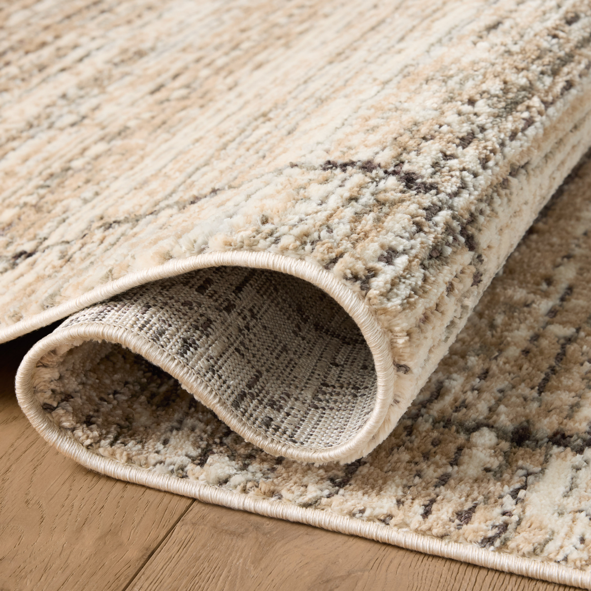 Bleecker BLE-05 (Jeremiah Brent × Loloi) Rug [Natural/Charcoal]