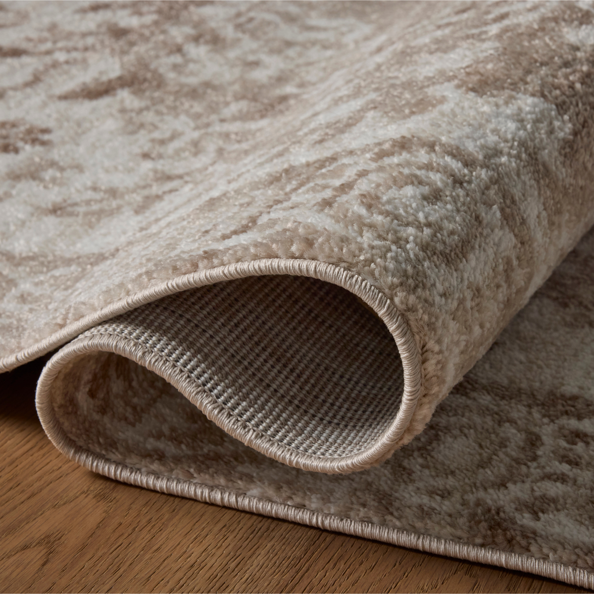 Lune LUN-05 Rug [Taupe/Ivory]
