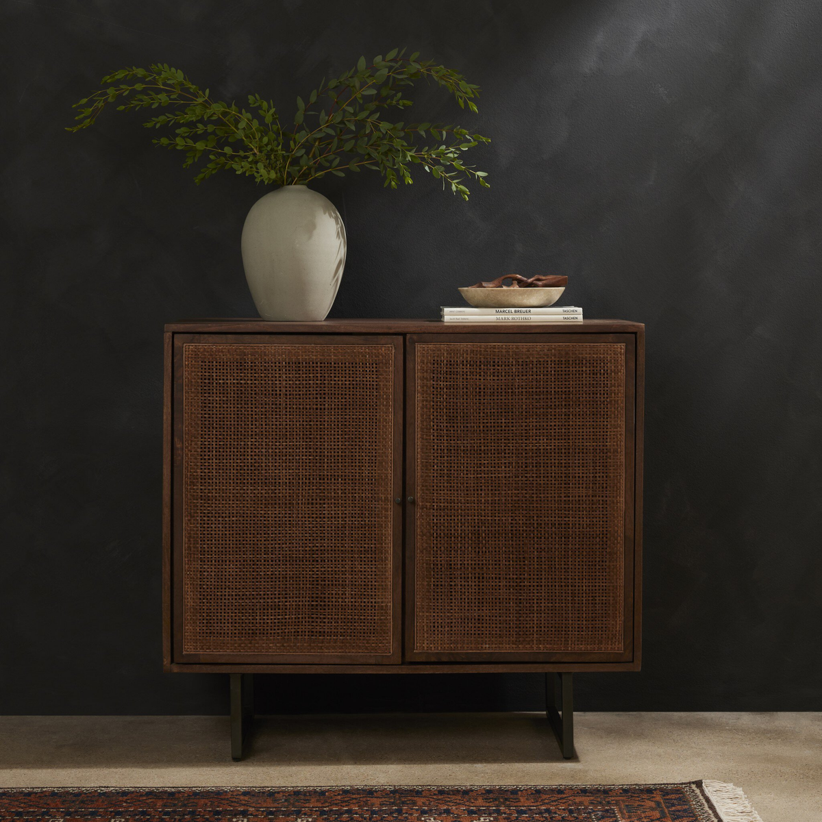 Carmel Small Cabinet [Brown Wash]