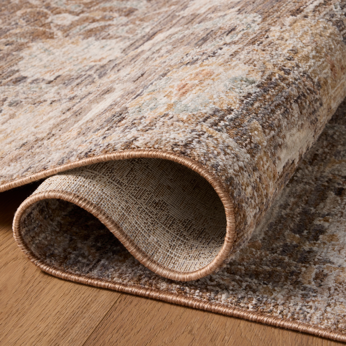 Doris (Chris Loves Julia × Loloi) DRS-05 Rug [Granite/Clay]