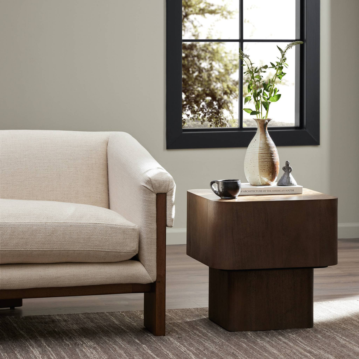 Blanco End Table [Warm Umber Burl]