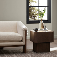 Blanco End Table [Warm Umber Burl]