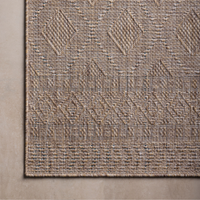 Topanga (Amber Lewis × Loloi) TOP-06 Indoor/Outdoor Rug [Natural/Mist]