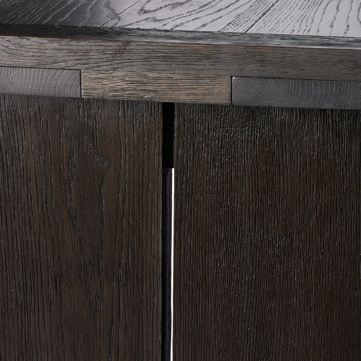 Warby Console Table [Worn Black]