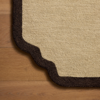 Emmeline (Chris Loves Julia × Loloi) EML-01 Rug [Linen/Espresso]