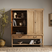 Brimley Wide Cabinet [Aged Light Pine]