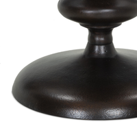 Marlow Matchstick Pedestal Table [Antique Rust]
