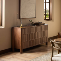 Ezri 4-Door Sideboard [in Cocoa Oak]
