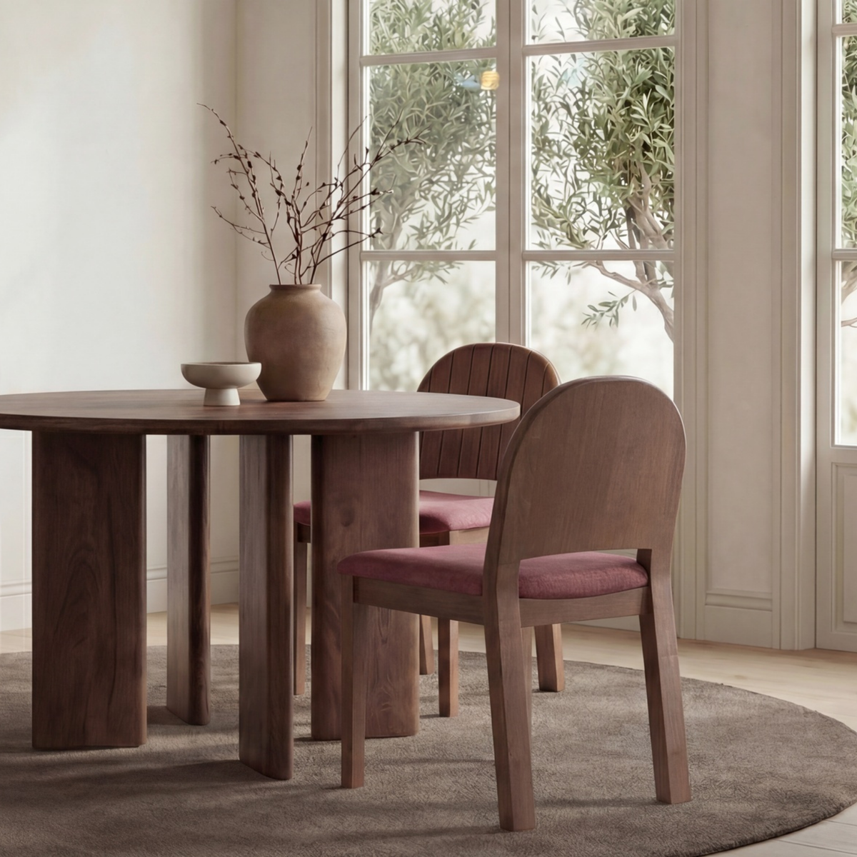 Lanelle 48" Round Dining Table