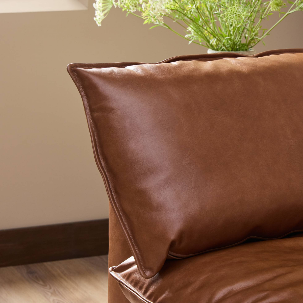 Kerrigan 108" Leather Sofa