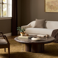 Zeke Coffee Table [w/ Marble Top]