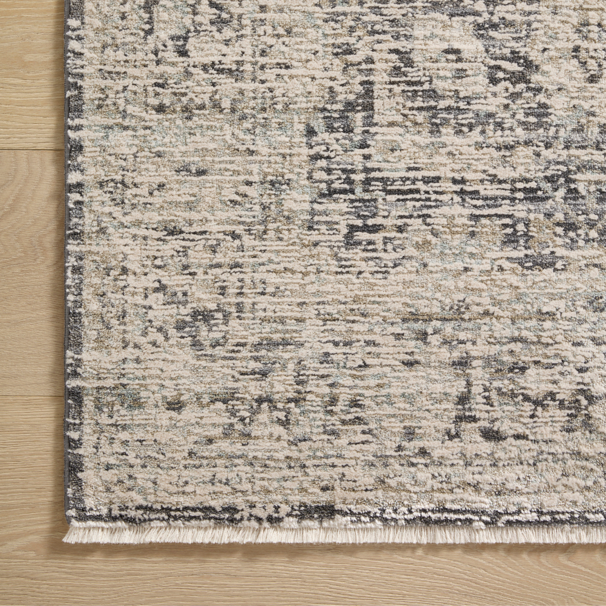 Alie (Amber Lewis × Loloi) ALE-05 Rug [Charcoal/Beige]