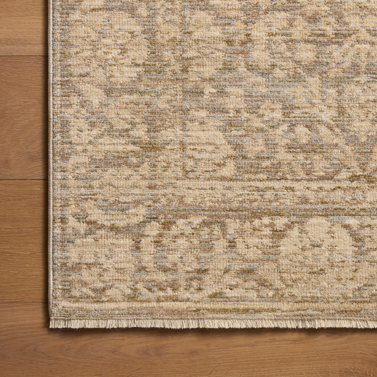 Miriam (Chris Loves Julia × Loloi) MIR-01 Rug [Slate/Natural]