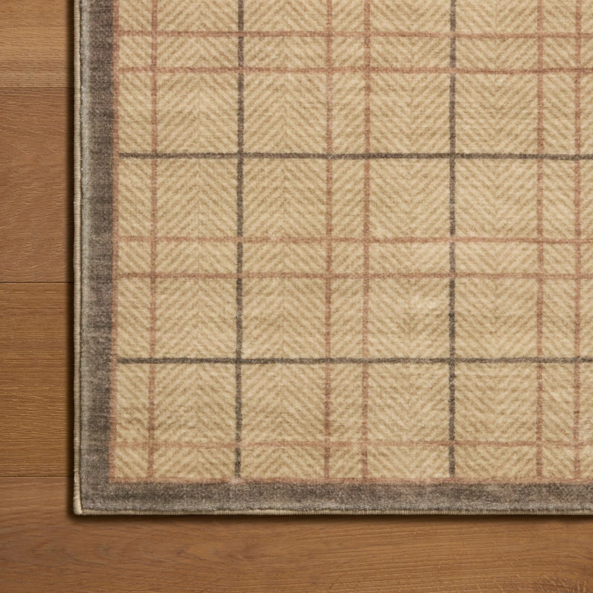 Bobby (Chris Loves Julia × Loloi) BOB-03 Rug [Sand/Bark]