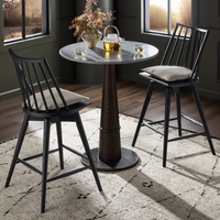 Lewis Swivel Counter Stool w/ Cushion