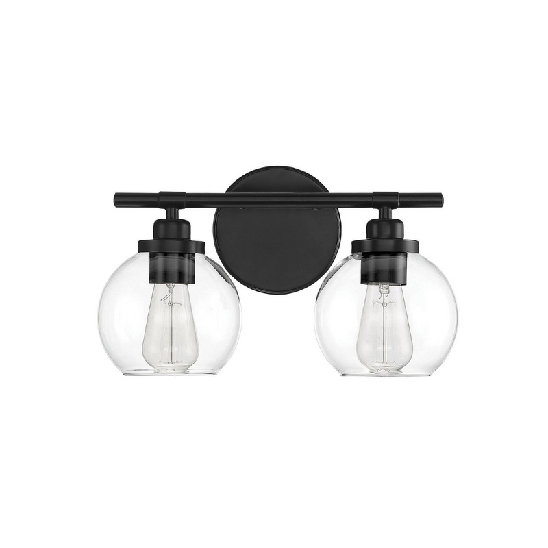 Carson 2-Light Bathroom Vanity Light