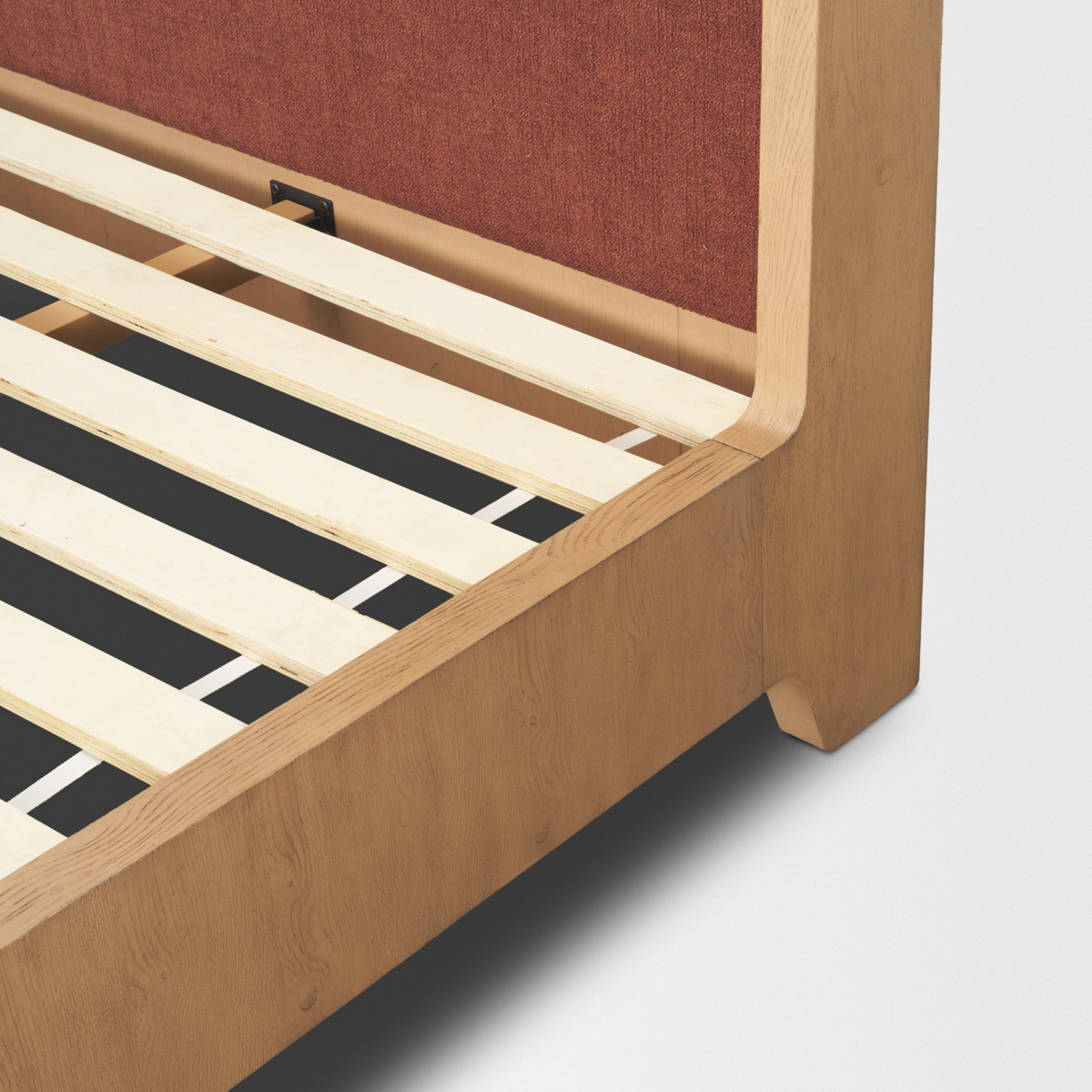 Holden Upholstered Bed [Burgundy]