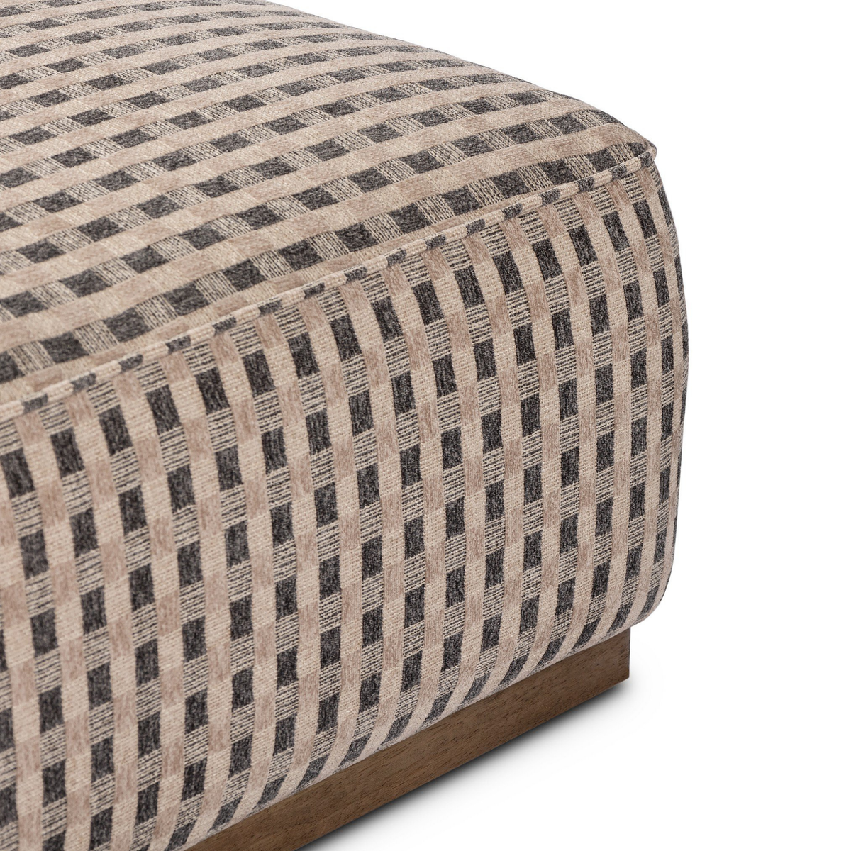Sinclair Cocktail Ottoman [Firefinch Fawn]