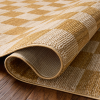 Calvin CLV-01 (Chris Loves Julia × Loloi) Rug [Apricot/Ivory]