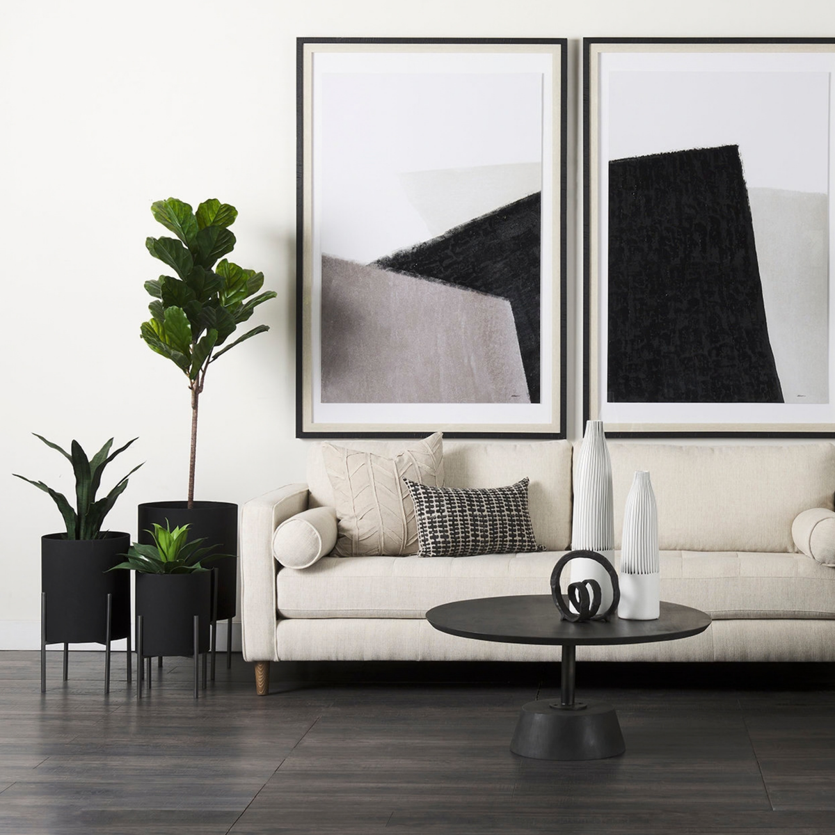 Maxwell Dark Wood Coffee Table