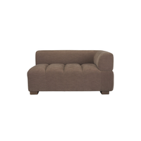 Warner Channel 2-Piece Sofa Set [Brown]