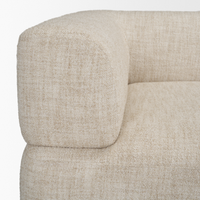 Warner Small 3-Piece Sectional [Beige]